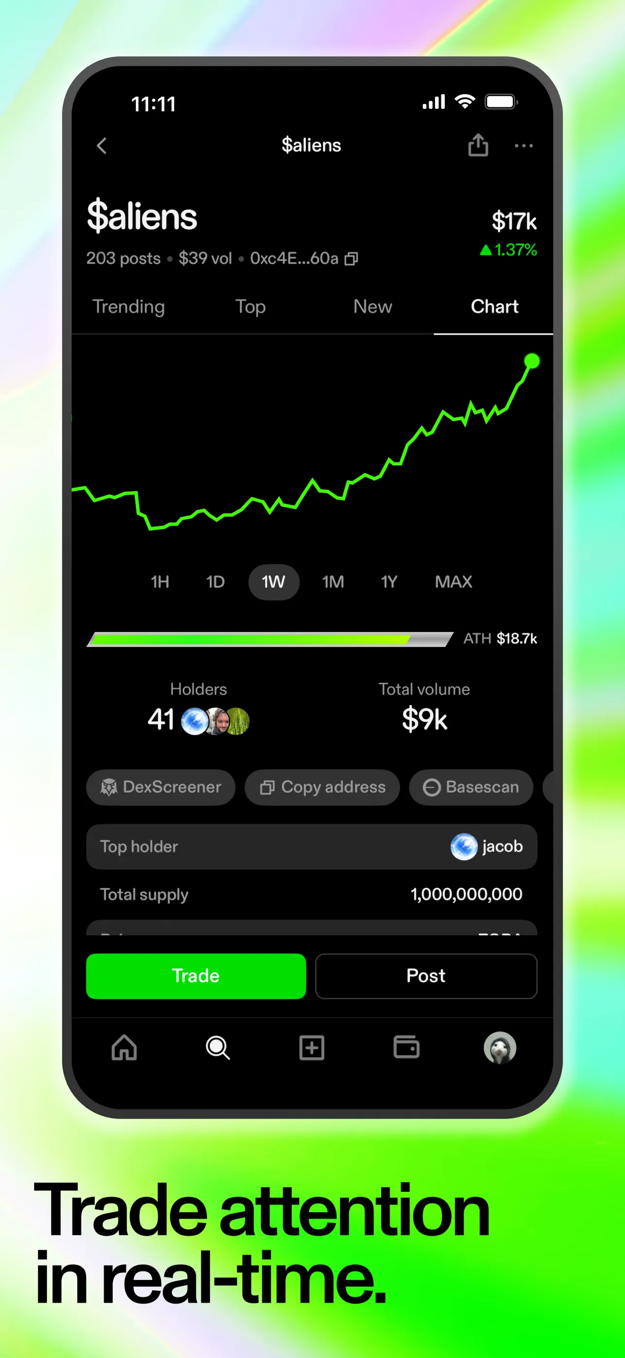 Zora iOS — Coin